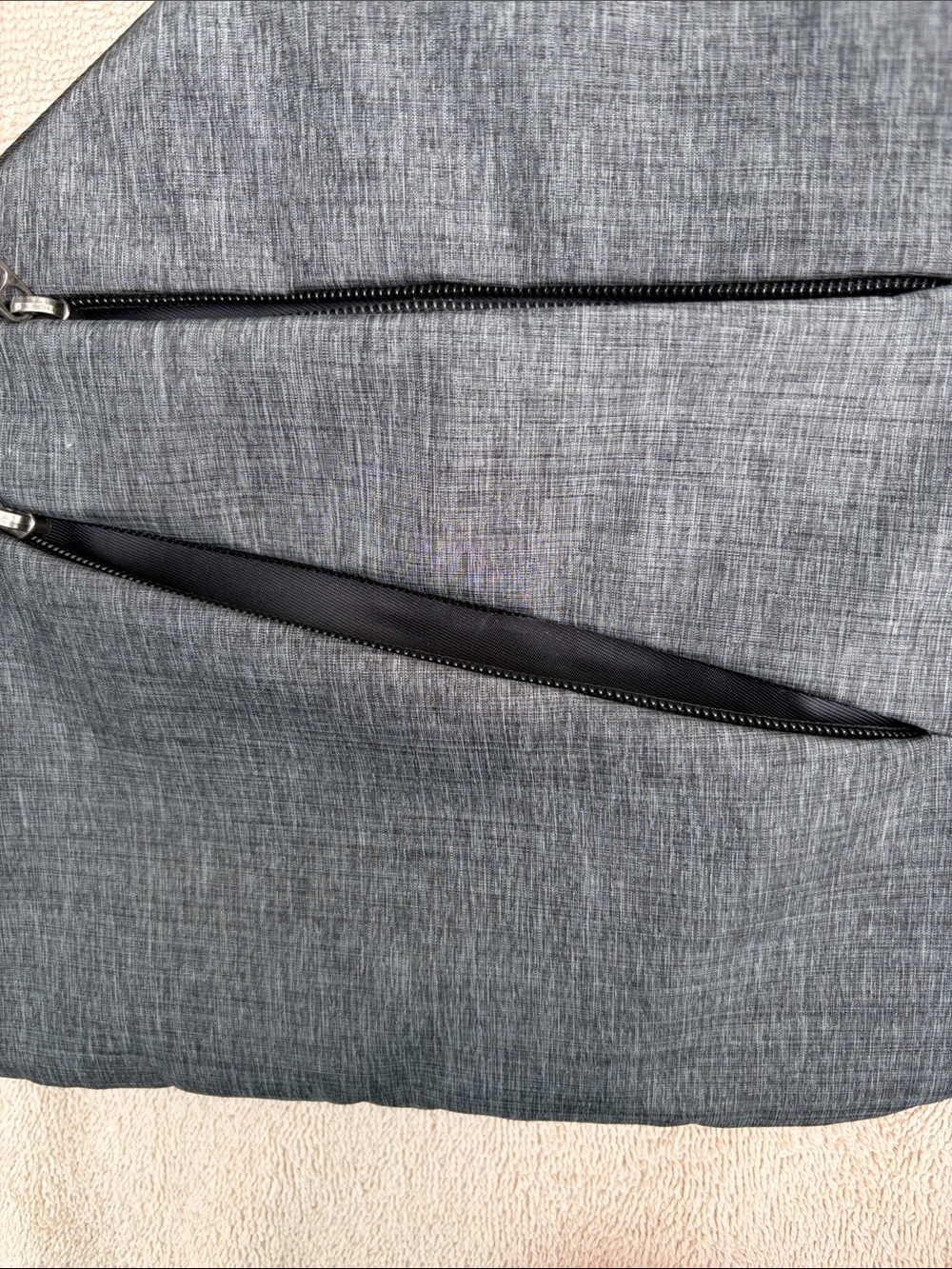 Wander Plus Charcoal Gray Sling Belt Bag - Picture 4 of 7